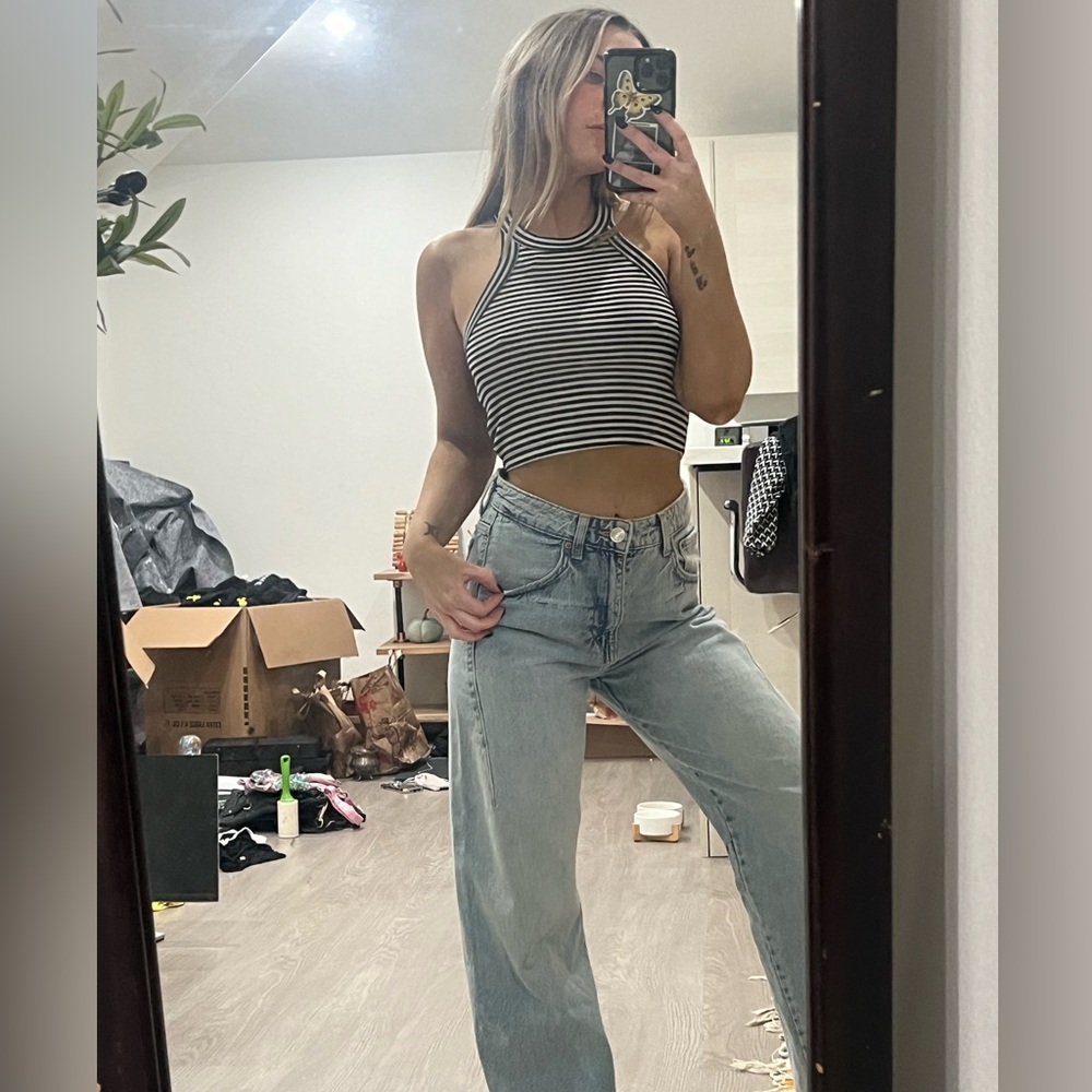 Urban outfitters crop top scoop neck - Picture 3 of 6